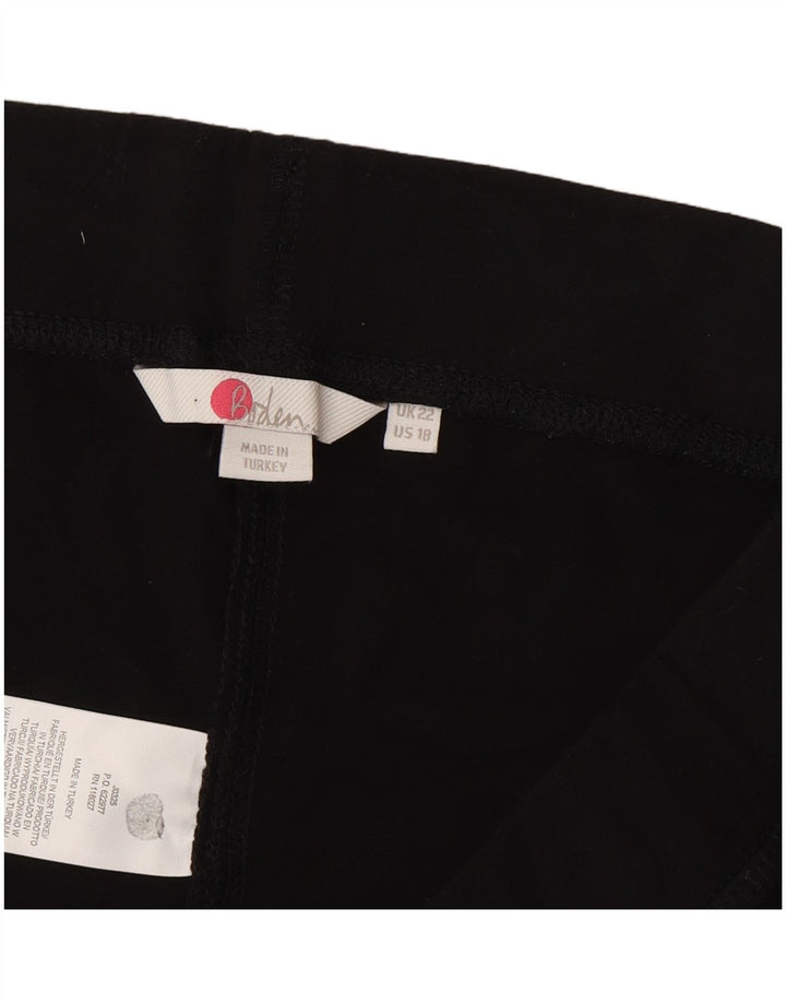 Marks & Spencer Dame Leggings UK 22 3XL Sort Viscose