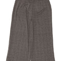 Marks & Spencer Dame Cropped Trousers UK 16 Large W34 L24 Grå ternet