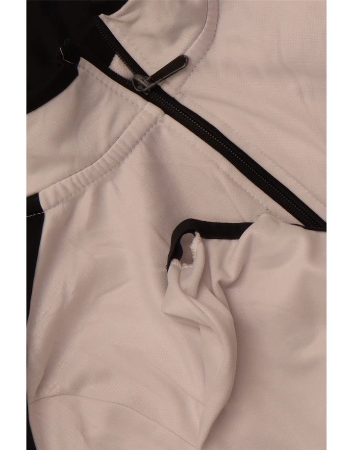 LOTTO Pigetræningsdragt Topjakke 15-16 År XL Hvid Colourblock