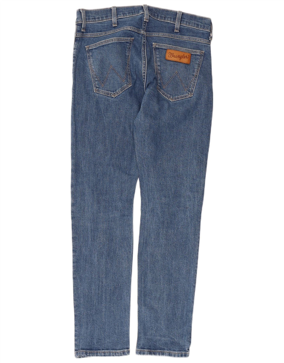 Wrangler Herre Larston Slim Jeans W30 L29 Blå Bomuld