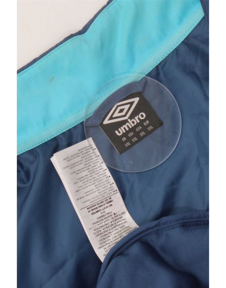 Umbro Herre Rugby England Polstret Jakke UK 44 2XL Blå Polyester