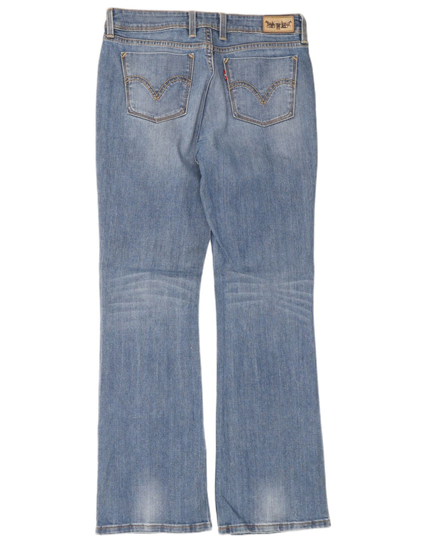 Levi's Dame 629 Bootcut Jeans W30 L32 Blå Bomuld