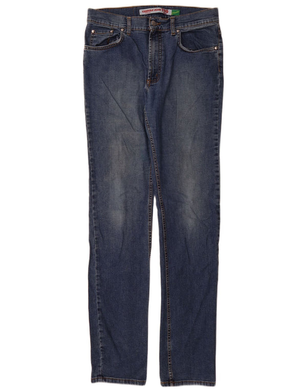 Carrera Mens 700 Regular Slim Jeans W31 L34 Blå Bomuld