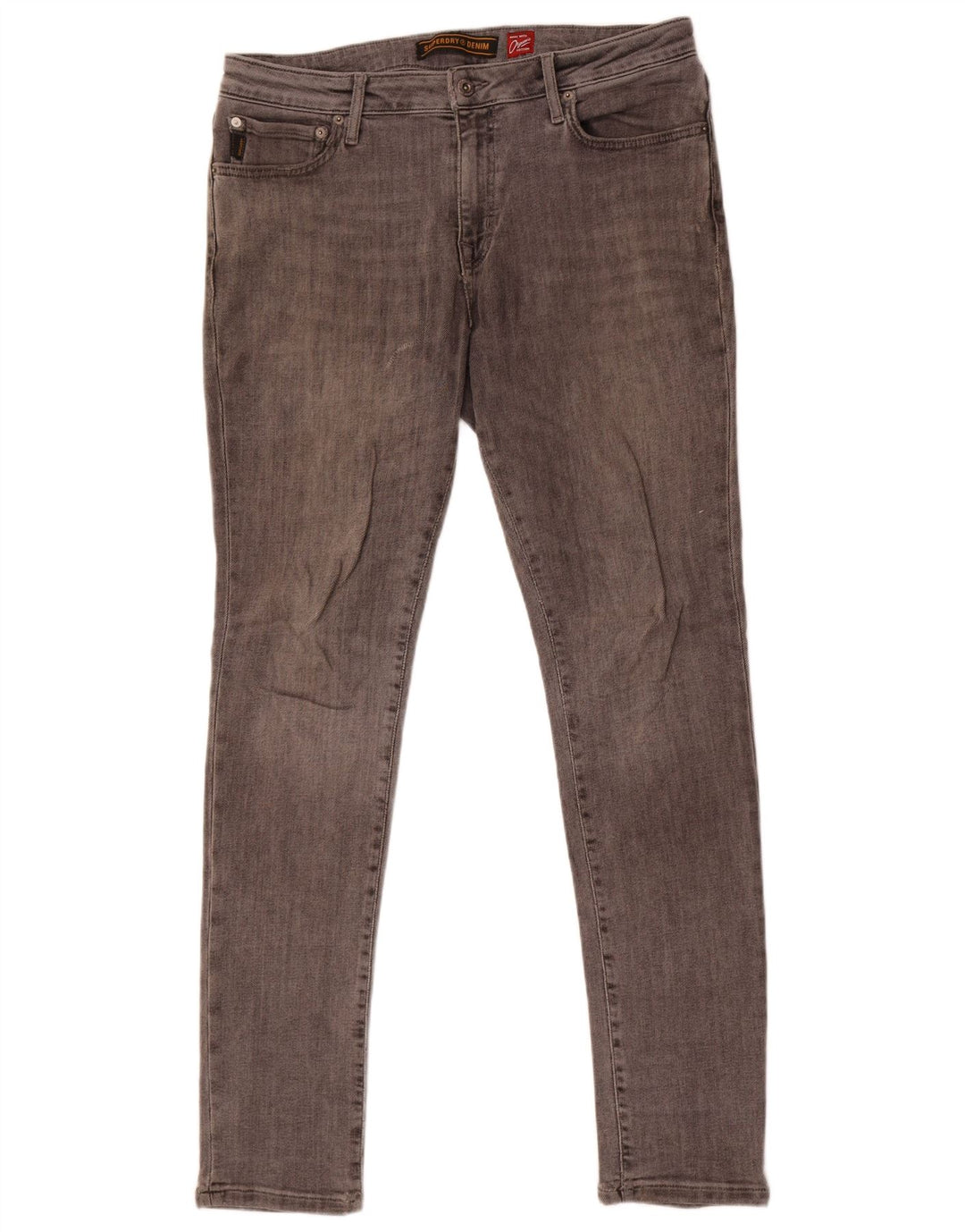 Superdry Skinny Jeans til mænd W36 L34 Grå bomuld