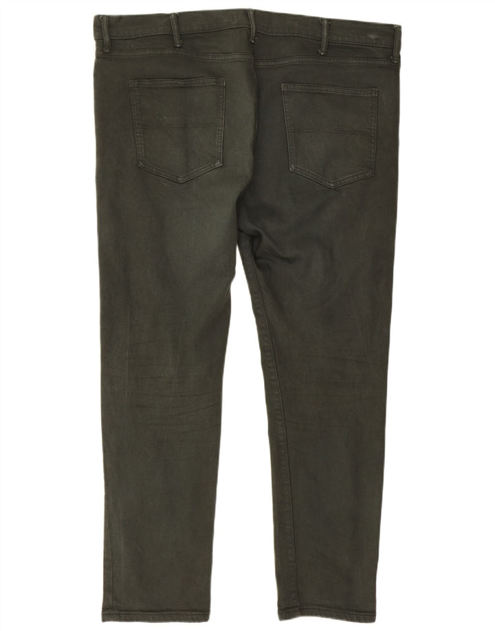 Marks & Spencer Slim Jeans til mænd W42 L31 Grøn bomuld