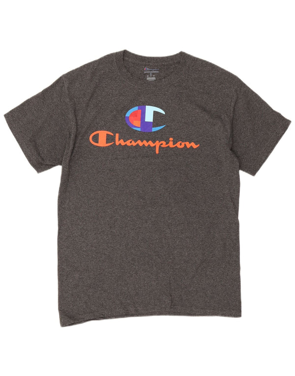 Champion Herre grafisk T-shirt top mellemgrå