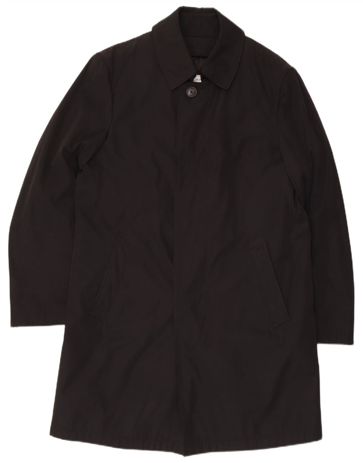 Calvin Klein Herre Overfrakke UK 40 Large Black