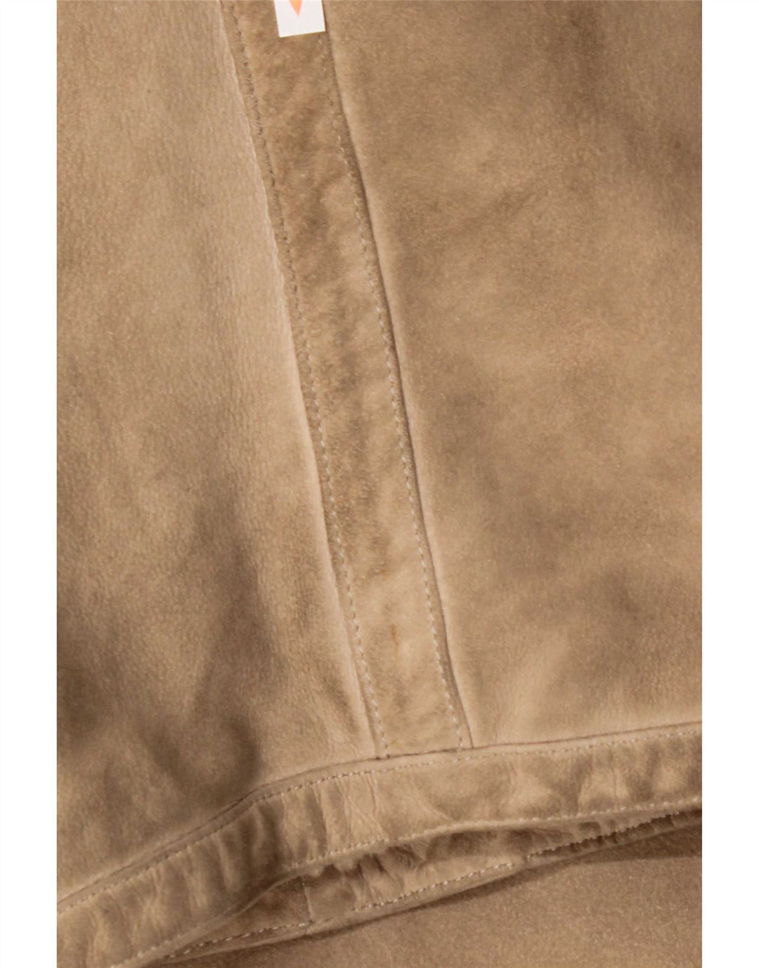 Vintage Dame 3/4 ærme Shearling Coat UK 14 Medium Beige