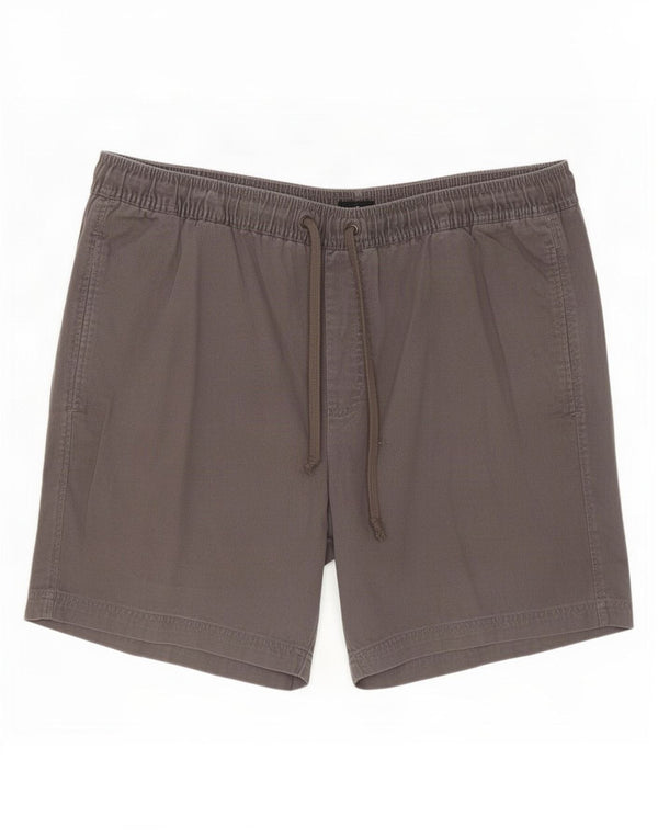 Marks & Spencer Herre Chino Shorts Large W36 Grå Bomuld