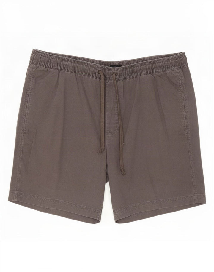 Marks & Spencer Herre Chino Shorts Large W36 Grå Bomuld