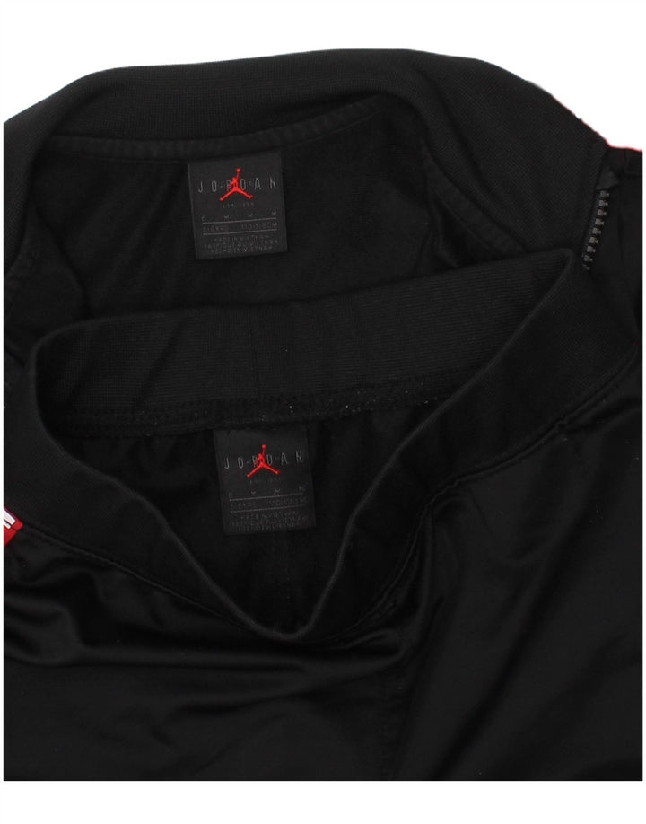 Jordan Boys Graphic Full Tracksuit 5-6 år Sort Colourblock Polyester