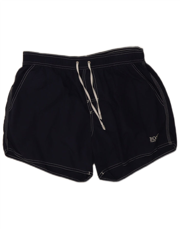 Hugo Boss Badeshorts til mænd Medium Marineblå polyamid