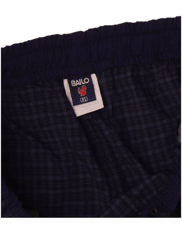 Bailo Herre Straight Cargo Bukser XL Navy Blue Ternet polyamid