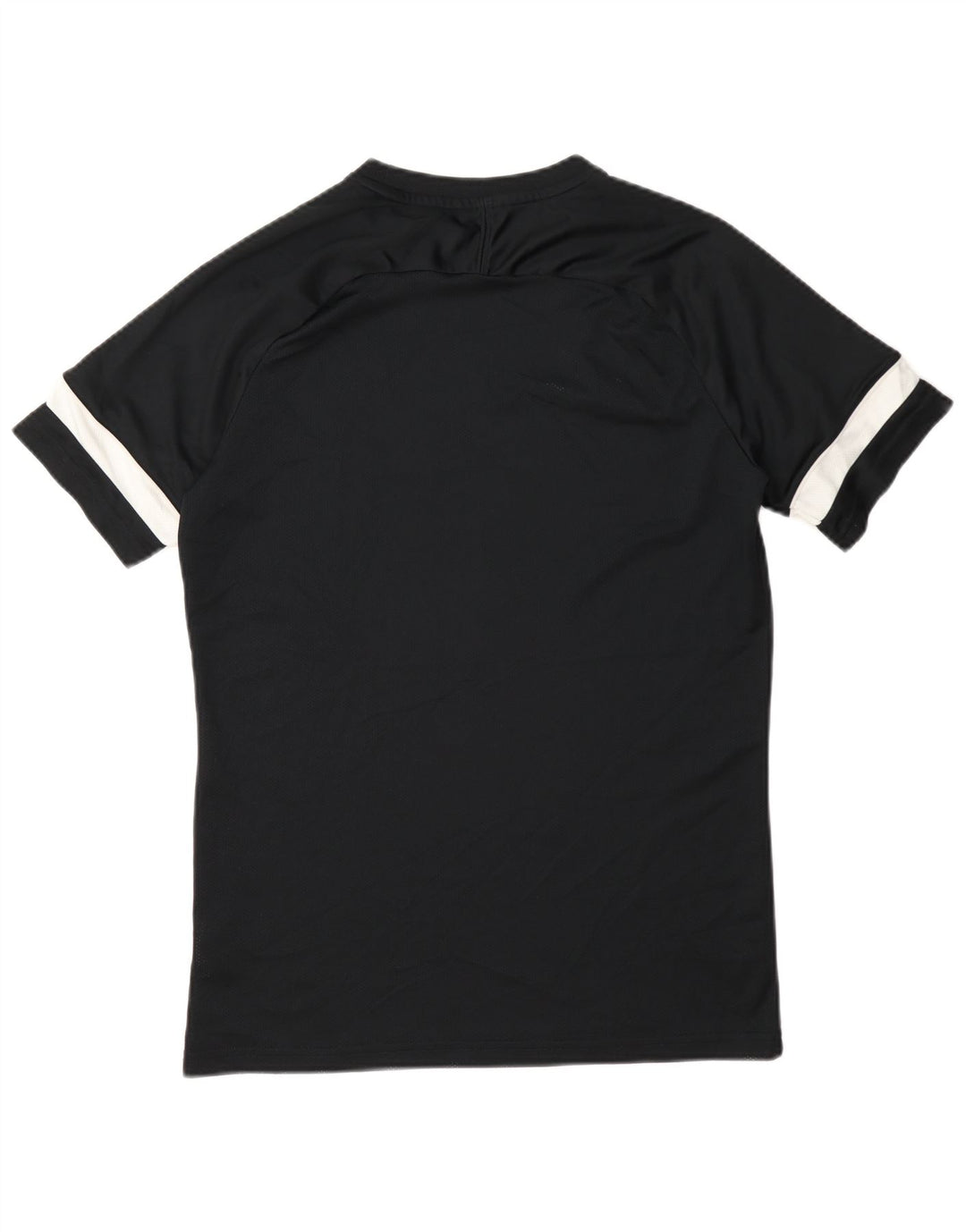 Nike Herre Dri Fit T-shirt Top Medium Sort Colourblock Polyester