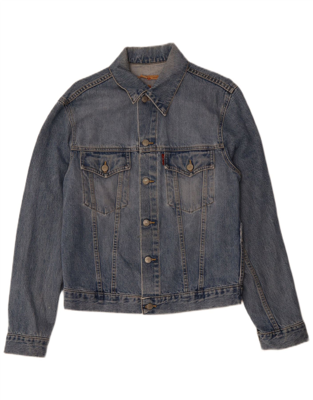 LEVI'S Denimjakke til mænd UK 38 Medium Blue Bomuld