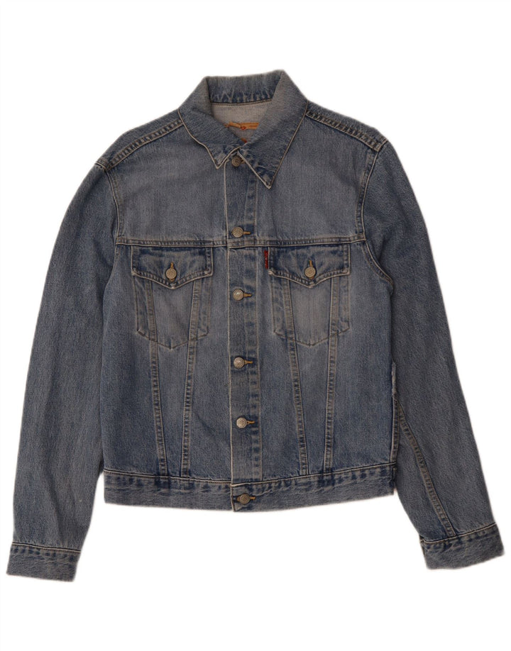 LEVI'S Denimjakke til mænd UK 38 Medium Blue Bomuld