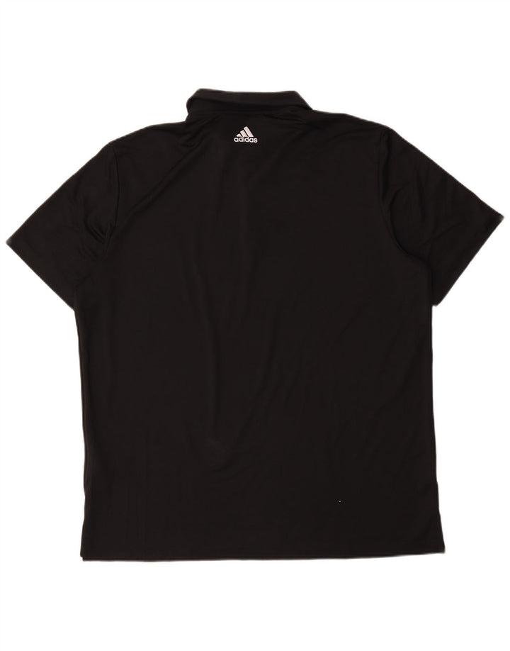 Adidas Polo Shirt til mænd XL Sort Polyester