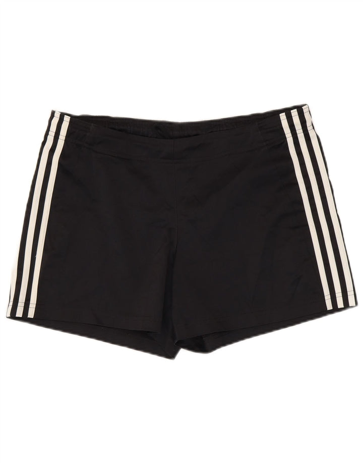 Adidas sportsshorts til kvinder UK 14 Large Black Polyester