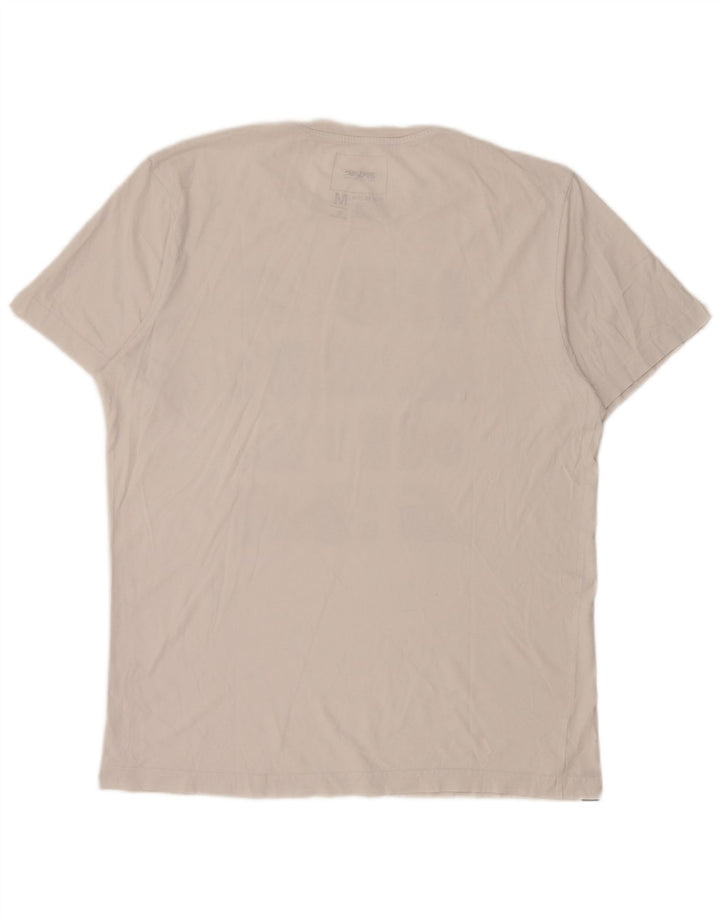 Rip Curl Herre grafisk T-shirt Top Medium White