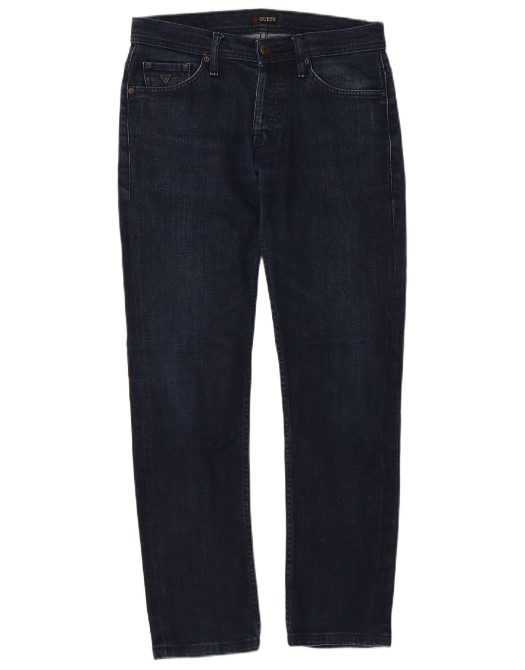 GUESS Slim Jeans til mænd W29 L28 Marineblå bomuld