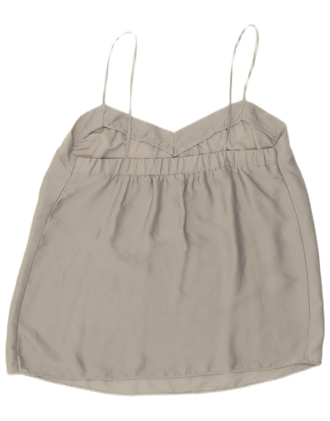 Benetton Dame Cami Top UK 8 Small Grå