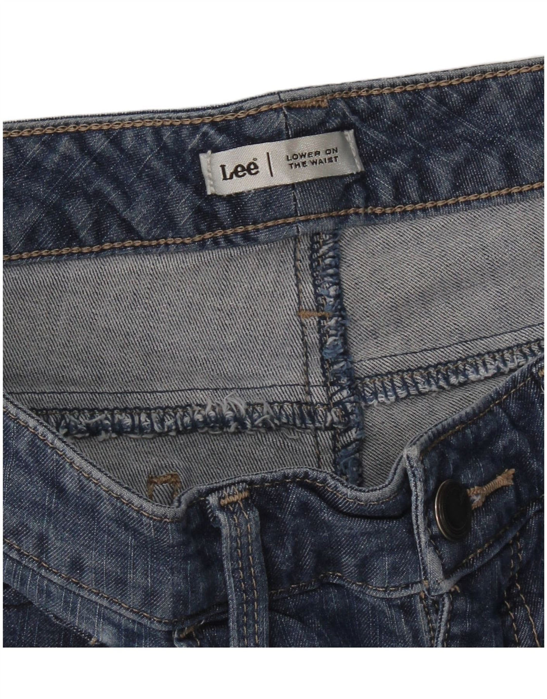 LEE Capri Jeans til kvinder W30 L19 Blå