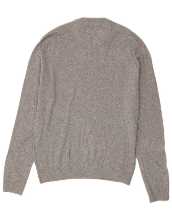 Jack Wills Herre Crew Neck Jumper Sweater Medium Grå