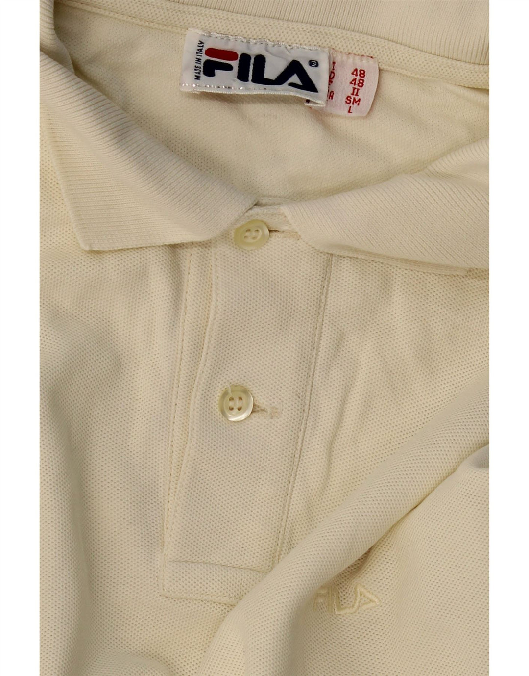 FILA Poloskjorte til mænd IT 48 Medium Beige
