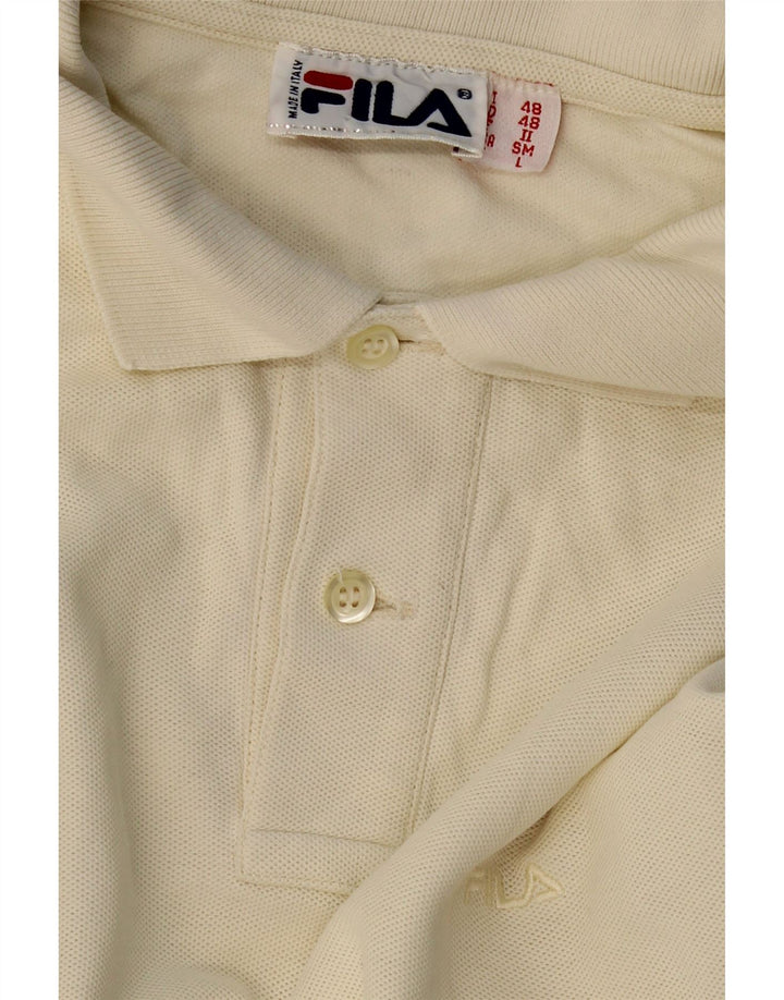 FILA Poloskjorte til mænd IT 48 Medium Beige