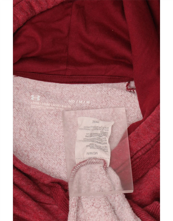 UNDER ARMOUR Herre hættetrøje Jumper Medium Rød Bomuld