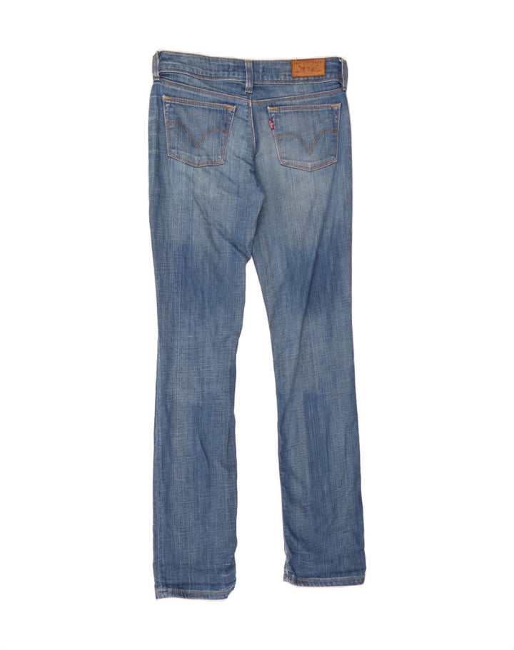 LEVI'S Womens 571 Slim Jeans W28 L34 Blue Cotton Vintage Levi's and Second-Hand Levi's from Messina Hembry 