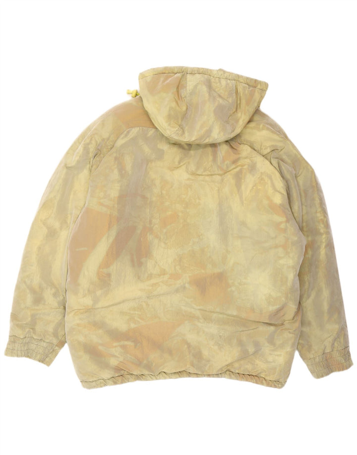 Cerruti 1881 Dame Hætte Oversized Polstret Jakke IT 46 Large Khaki