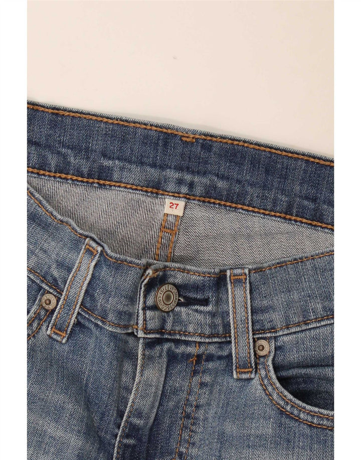 Levi's denimshorts til kvinder W27 Små blå bomuld