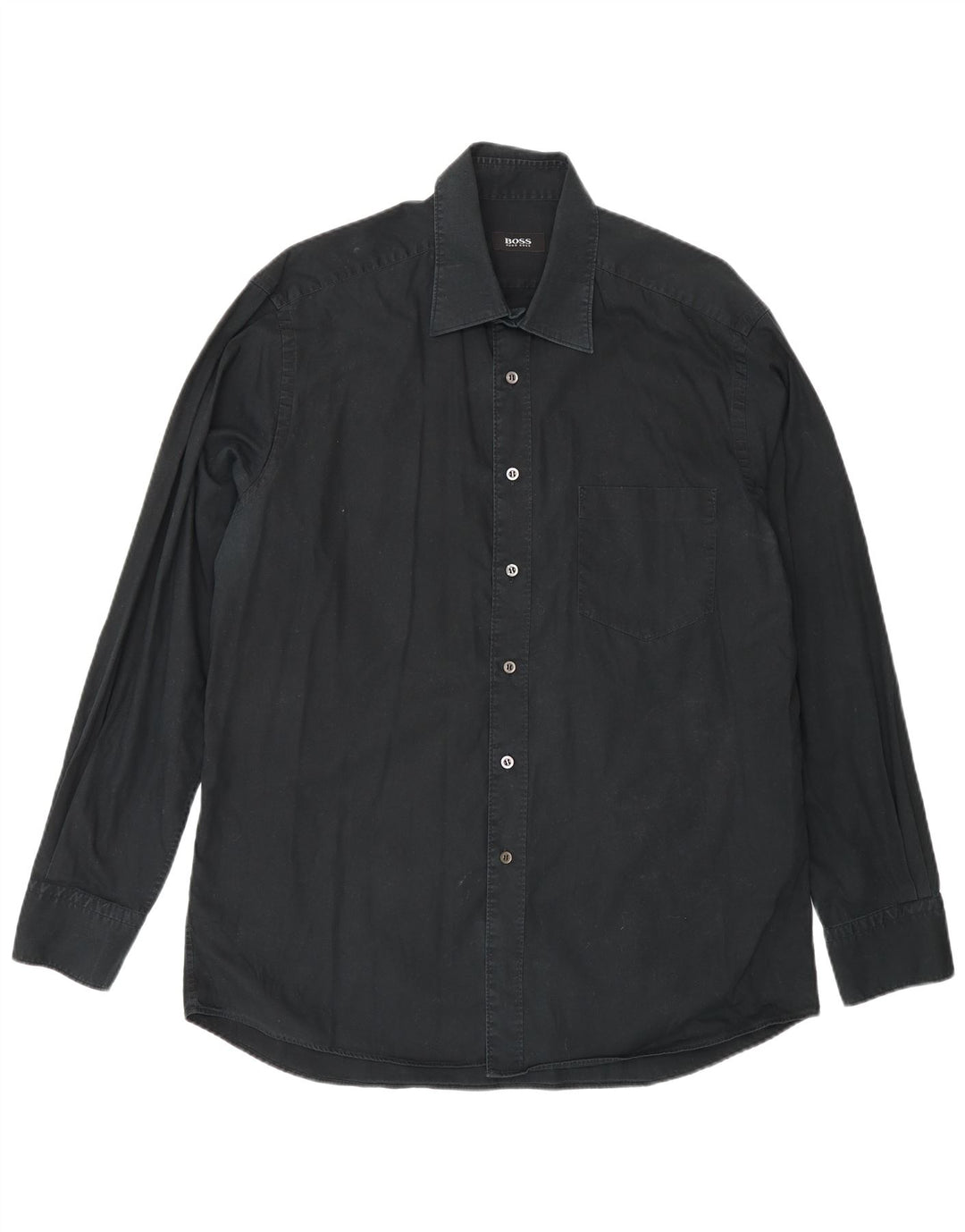 Hugo Boss Herreskjorte str. 16 1/2 Stor sort bomuld