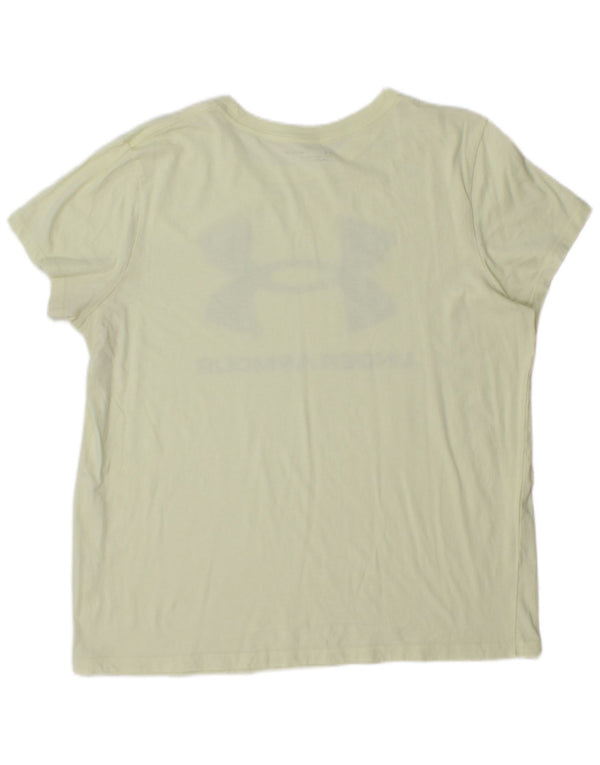 Under Armour Grafisk T-shirt top til kvinder DK 18 XL Grøn