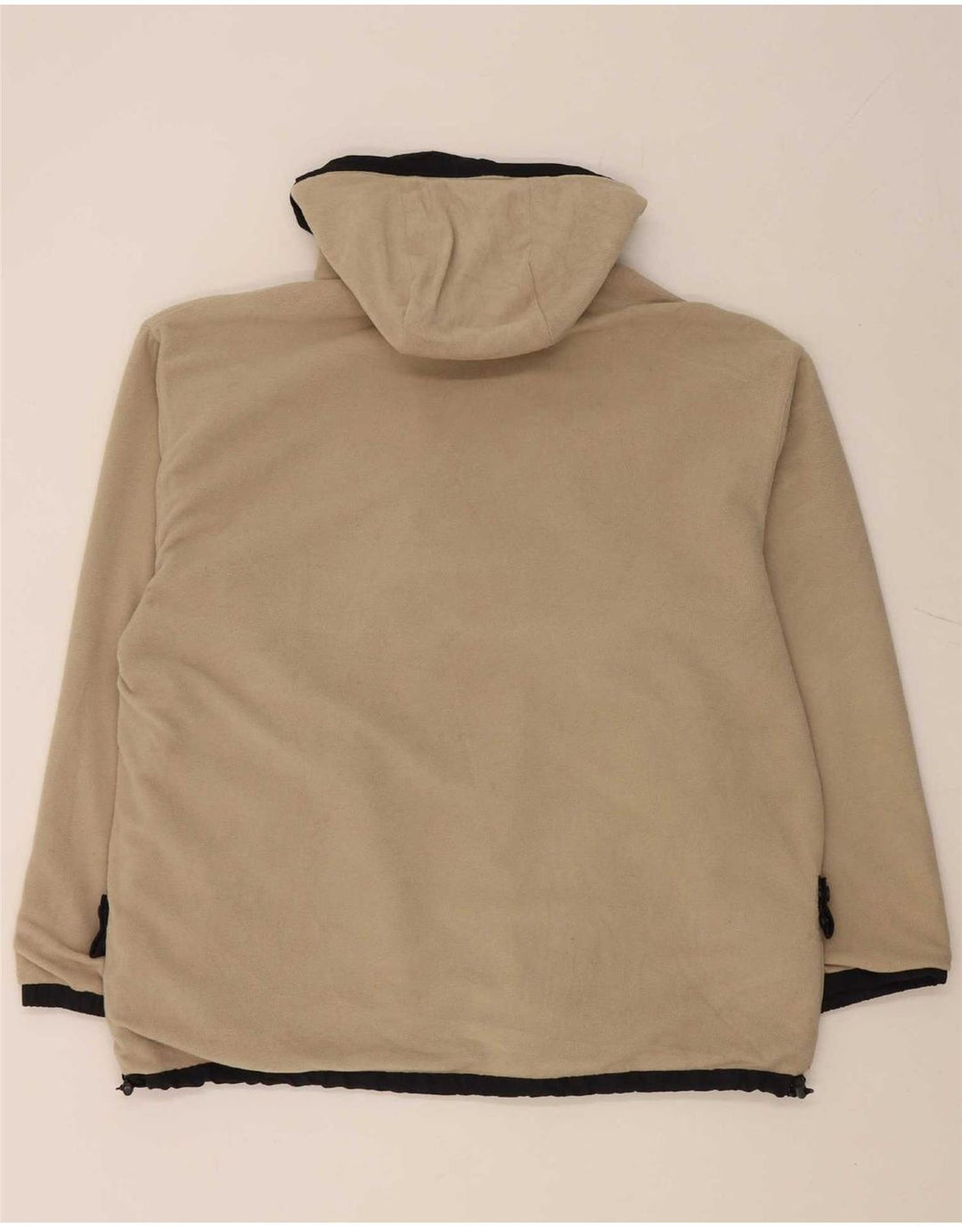 Kappa Vendbar jakke med hætte til mænd UK 40 Stor marineblå polyester