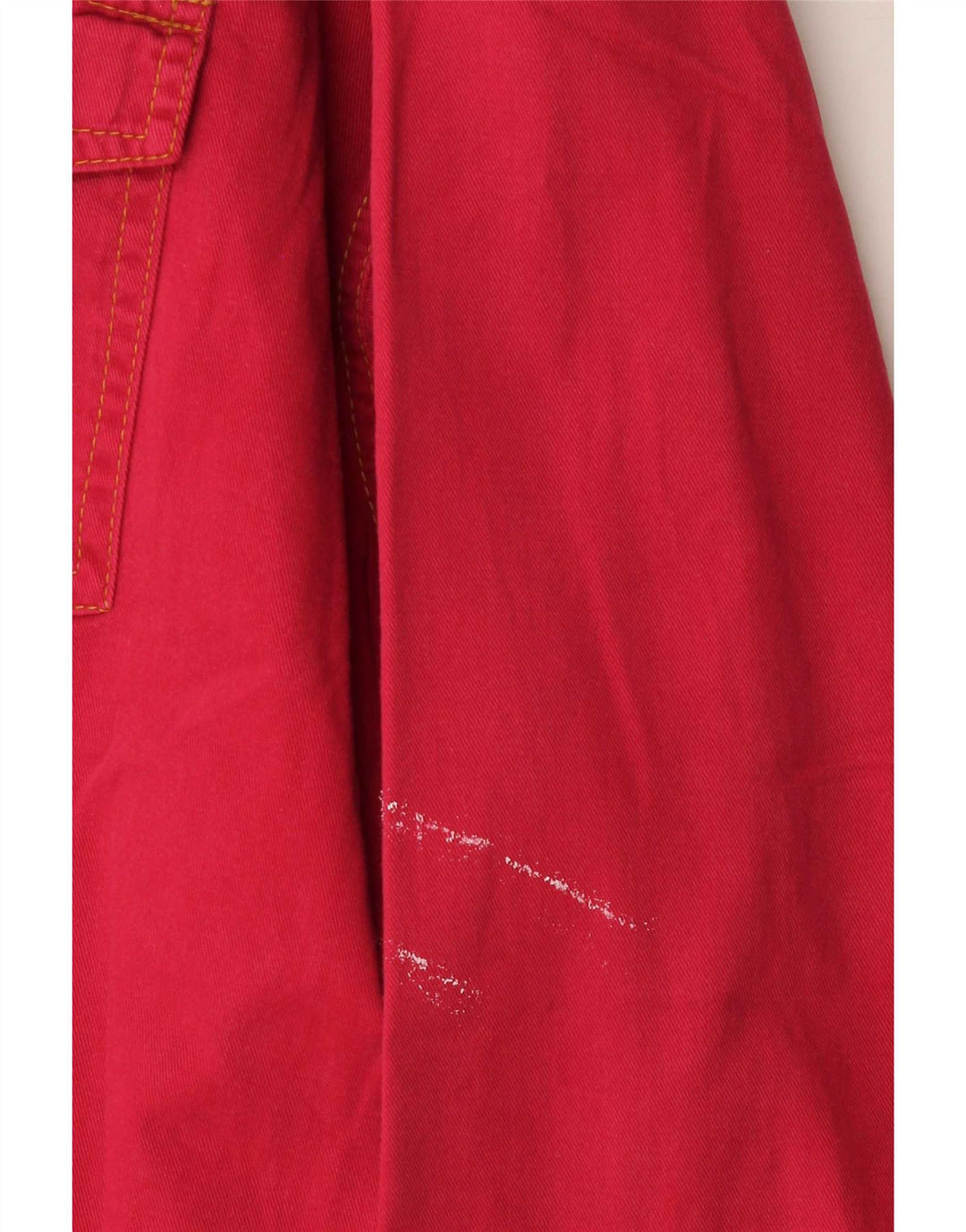 Vintage denimskjorte til mænd XL Rød
