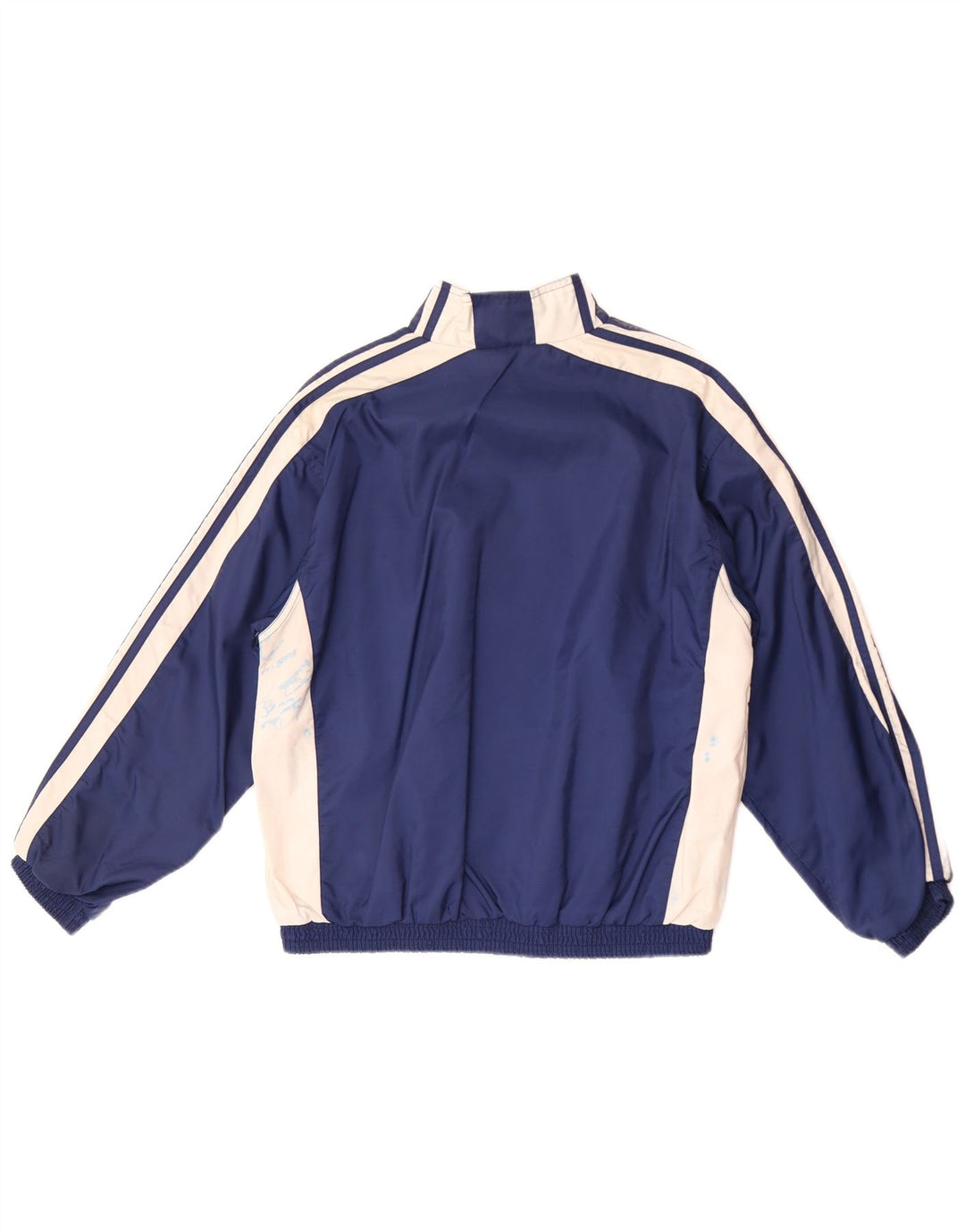 Adidas Drenge Træningsdragt Topjakke 14-15 År Stor Marineblå Colourblock