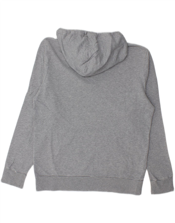 LEVI'S Mens Graphic Hoodie Jumper Medium Grey Cotton Vintage Levi's and Second-Hand Levi's from Messina Hembry 