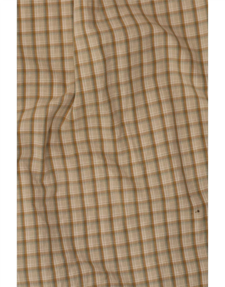 Wrangler herreskjorte stor beige ternet