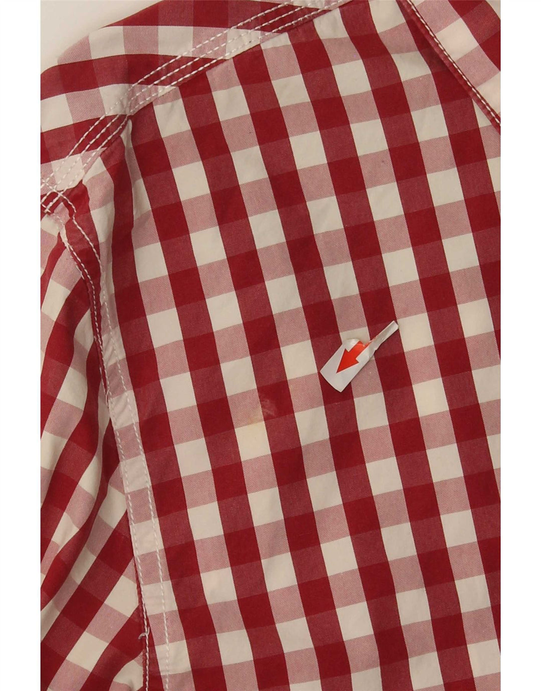 Fat Face Herreskjorte XL Rød Gingham Bomuld