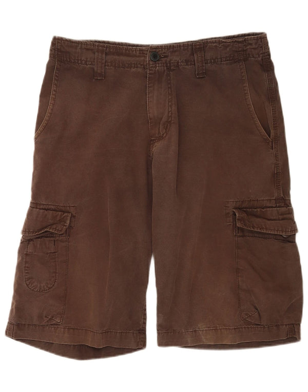 Carhartt Mens Cargo Bermuda Shorts W30 Medium  Brown Cotton