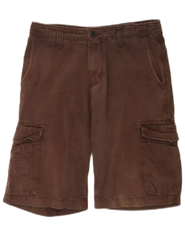 Carhartt Herre Cargo Bermuda Shorts W30 Medium Brun Bomuld