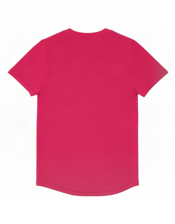 Zara T-Shirt Top UK 8 Small Pink Viscose