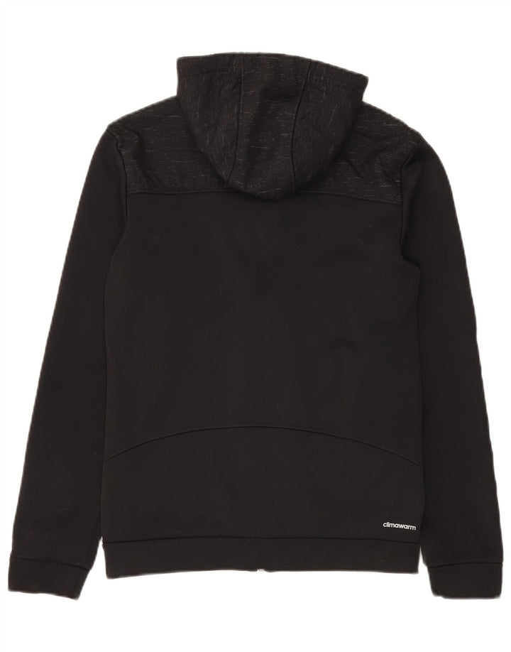 Adidas Hættetrøje med lynlås til mænd Lille sort polyester