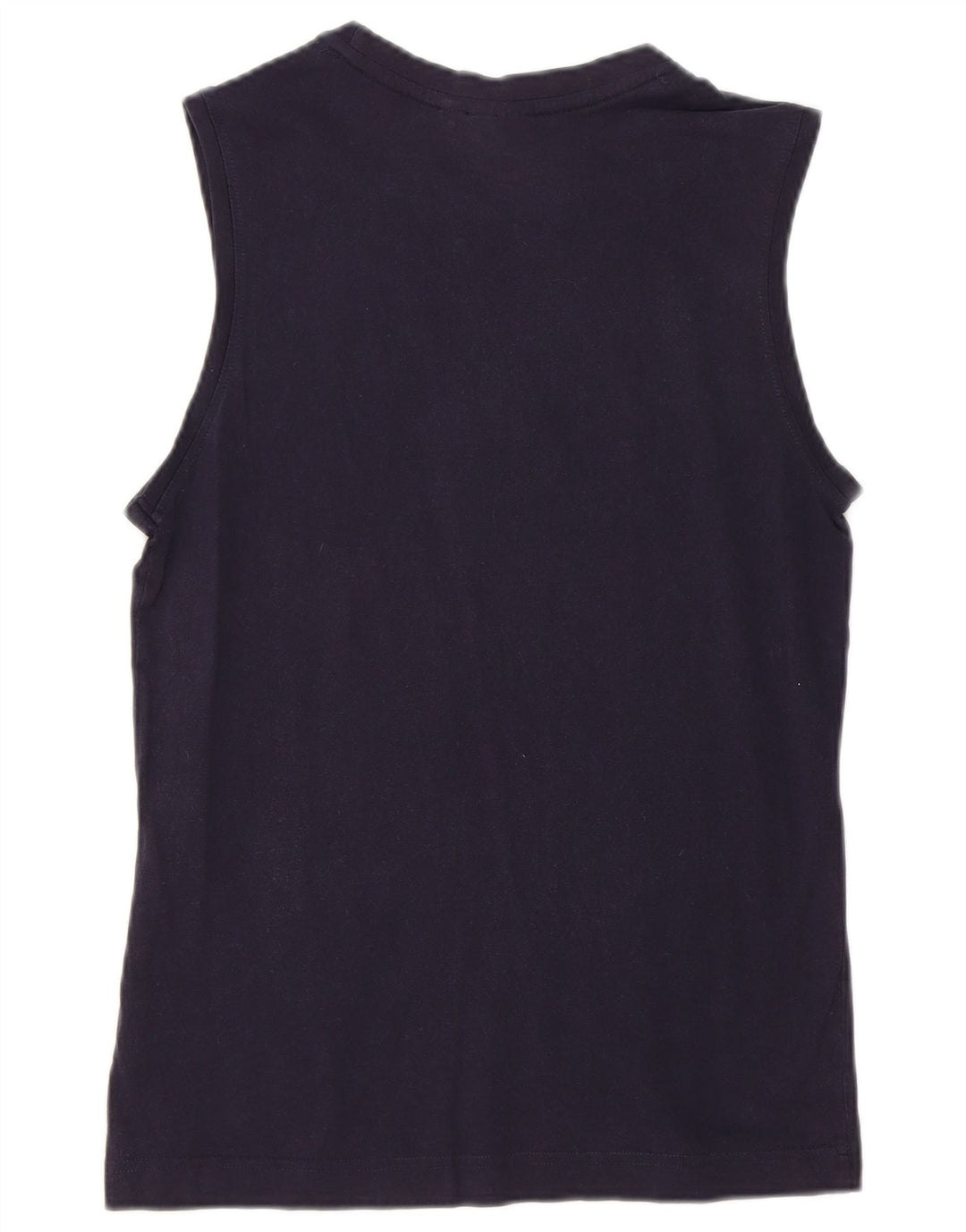 PUMA Mens Graphic Vest Top Small Navy Blue Cotton