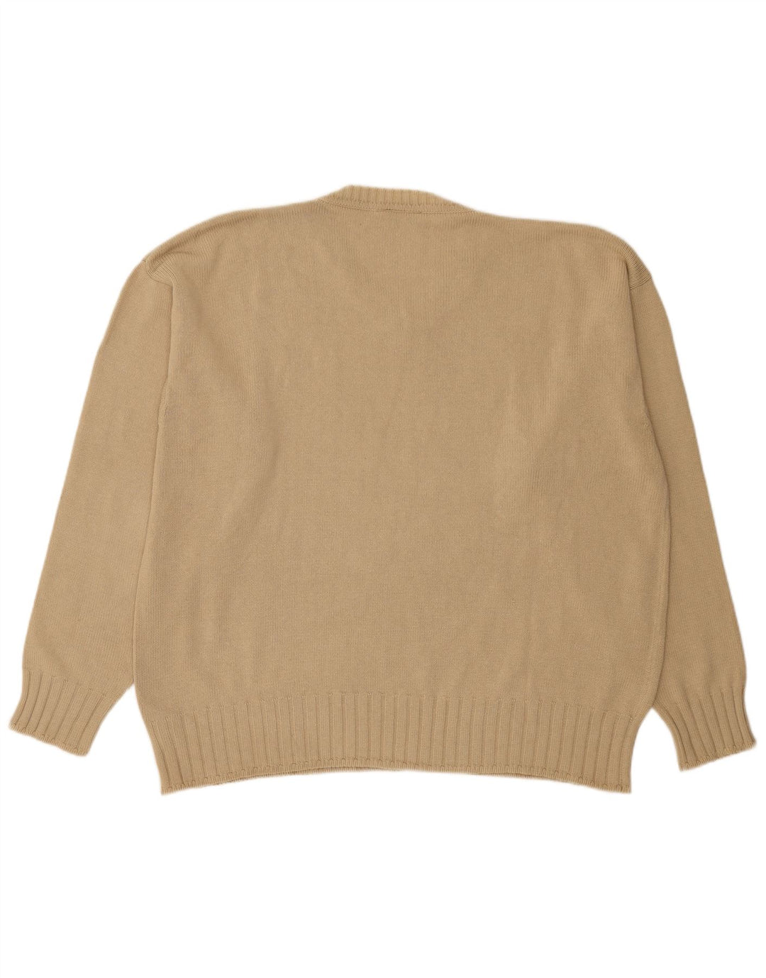 Dockers Herre V-hals sweater 2XL Beige Bomuld