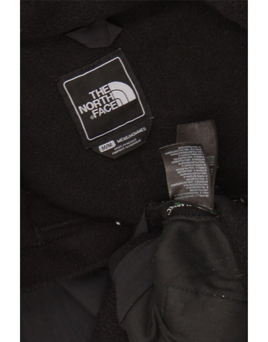 THE NORTH FACE Fleecejakke til mænd UK 38 Medium Sort Colourblock Polyester