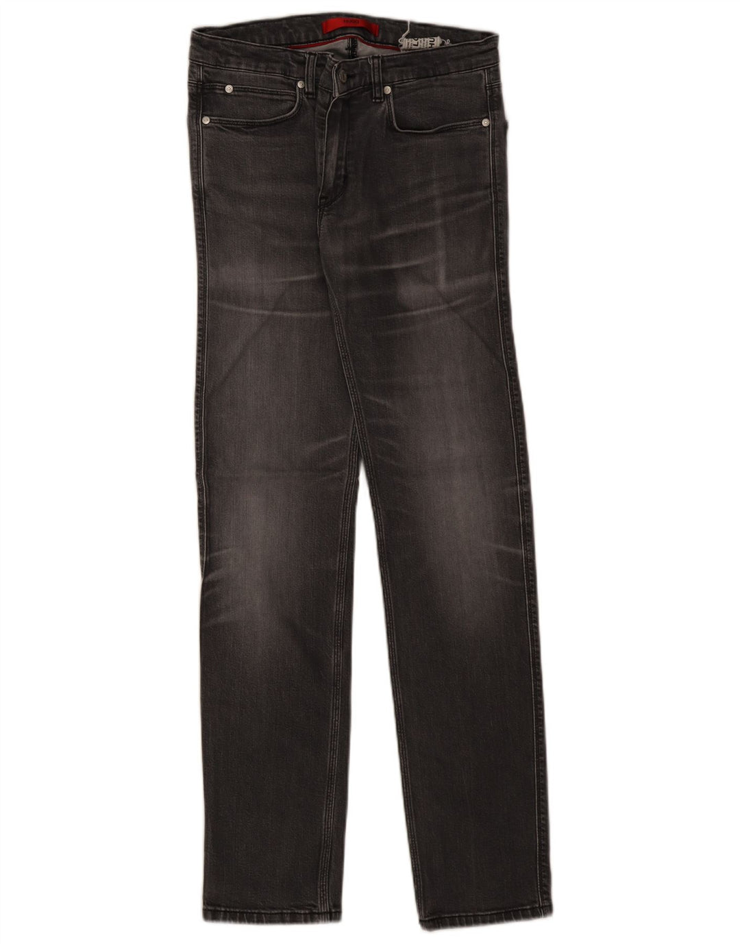 Hugo Boss Herre Slim Jeans W30 L32 Grå Bomuld