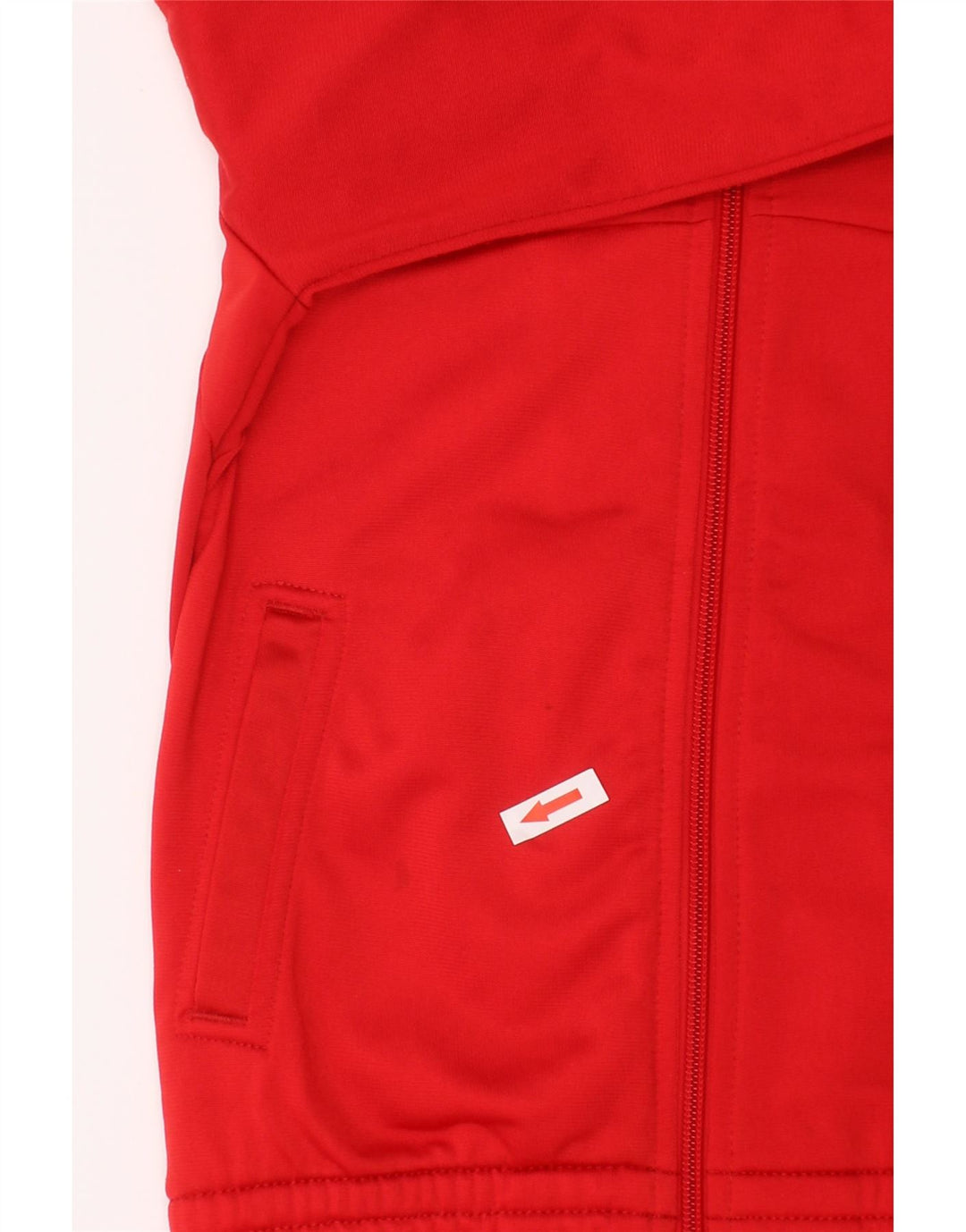 ADIDAS Pigetræningsdragt Topjakke 5-6 År Rød Polyester